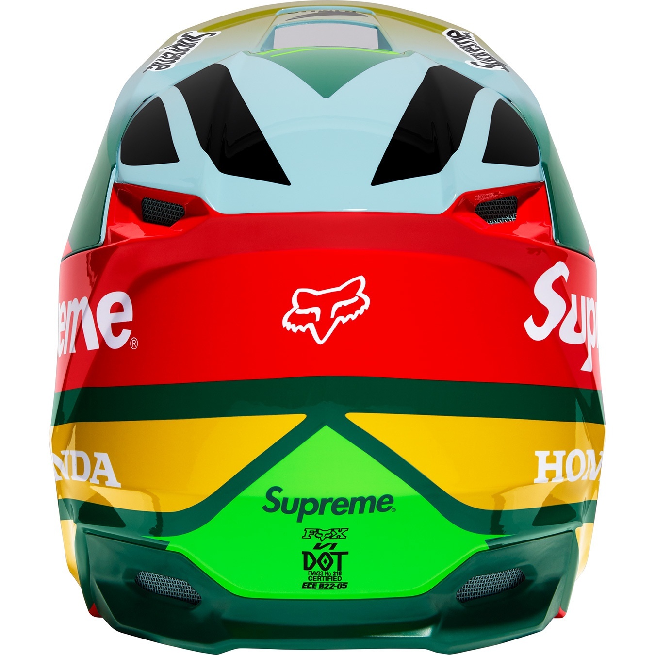 Supreme®/Honda® Fox® Racing V1 Helmet view 5